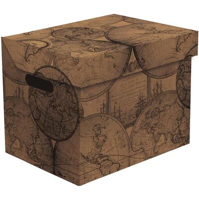 Okko, Aufbewahrungsbox, FOLDABLE CARTON BOX34X25X26CM GLOBE (25 cm) Okko, Aufbewahrungsbox, FOLDABLE CARTON BOX34X25X26CM GLOBE (25 cm)