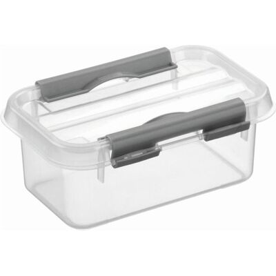 Helit, Aufbewahrungsbox, Aufbewahrungsbox the q-line (10 cm, 0.50 l) Helit, Aufbewahrungsbox, Aufbewahrungsbox the q-line (10 cm, 0.50 l)