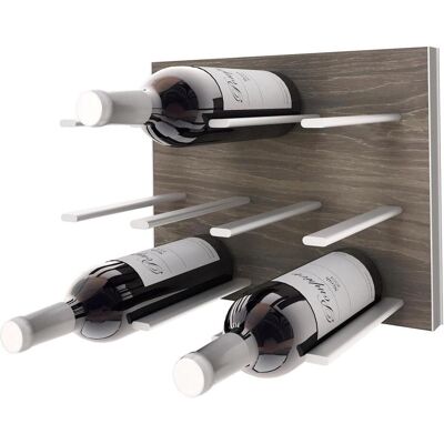 Stact, Weinregal, Stacey Gray Oak Wijnrek - 9 Flaschen (9 Flaschen, 45 x 30 x 35 cm) Stact, Weinregal, Stacey Gray Oak Wijnrek - 9 Flaschen (9 Flaschen, 45 x 30 x 35 cm)
