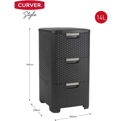 Curver, Regal, Charles (33 x 38 x 60 cm) Curver, Regal, Charles (33 x 38 x 60 cm)