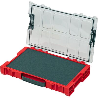 Tool Brothers, Sortimentskasten, Toolbrothers RHINO PRO 100 MFI RED ULTRA HD Organizer 452 x 296 x 79 mm 5 l stapelbar IP54 Tool Brothers, Sortimentskasten, Toolbrothers RHINO PRO 100 MFI RED ULTRA HD Organizer 452 x 296 x 79 mm 5 l stapelbar IP54