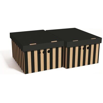 Domoletti, Aufbewahrungsbox, Foldable Carton Boxset A4 2pcs Dots (25 cm, 2x) Domoletti, Aufbewahrungsbox, Foldable Carton Boxset A4 2pcs Dots (25 cm, 2x)