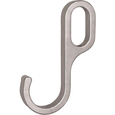 Kleiderschrank Zubehör, Haken HO1 für Oval-Schrankrohr 30 x 15 mm, Zamak verchromt Kleiderschrank Zubehör, Haken HO1 für Oval-Schrankrohr 30 x 15 mm, Zamak verchromt