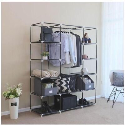 Songmics, Stoffschrank, Miranda (150 x 45 x 175 cm) Songmics, Stoffschrank, Miranda (150 x 45 x 175 cm)