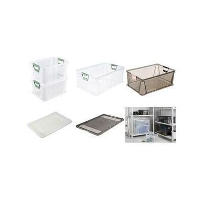keeeper, Aufbewahrungsbox, Aufbewahrungsbox luis, 45 Liter, grau-transparent Euro-Box, Softgriffe in nordic-red, stapelbar (45 l) keeeper, Aufbewahrungsbox, Aufbewahrungsbox luis, 45 Liter, grau-transparent Euro-Box, Softgriffe in nordic-red, stapelbar (45 l)