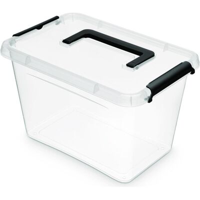 Orplast, Aufbewahrungsbox, Aufbewahrungsbox Simple Box, 6,5l, mit Tragegriff, transparent (20 cm) Orplast, Aufbewahrungsbox, Aufbewahrungsbox Simple Box, 6,5l, mit Tragegriff, transparent (20 cm)