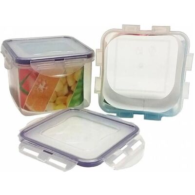 Magni, Aufbewahrungsbox, Safe Box Quadra 700 ml 11,5 x 11,5 x 8,3 cm (11.50 cm, 0.70 l) Magni, Aufbewahrungsbox, Safe Box Quadra 700 ml 11,5 x 11,5 x 8,3 cm (11.50 cm, 0.70 l)