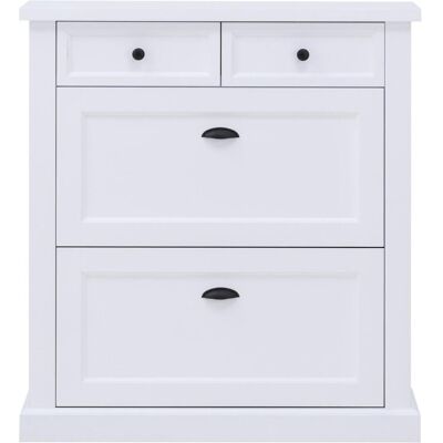 ADRK Furniture, Schuhschrank, Elia (97.50 x 27.50 x 110 cm) ADRK Furniture, Schuhschrank, Elia (97.50 x 27.50 x 110 cm)