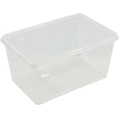 Well Home, Aufbewahrungsbox, Mobiliario & Decoracion Art Plast Case Transparent with Cover (39 cm, 44 l) Well Home, Aufbewahrungsbox, Mobiliario & Decoracion Art Plast Case Transparent with Cover (39 cm, 44 l)