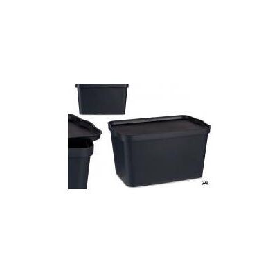 Kipit, Aufbewahrungsbox, Kunststoffkiste (29.30 cm, 24 l) Kipit, Aufbewahrungsbox, Kunststoffkiste (29.30 cm, 24 l)