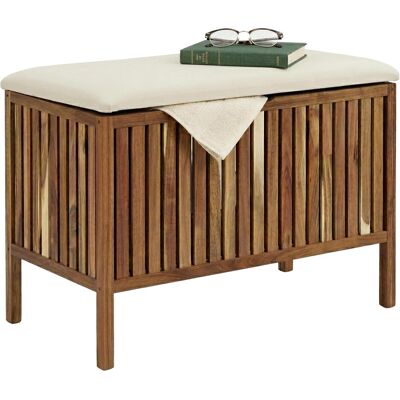 Relaxdays, Wäschekorb, Wäschetruhe (80 l) Relaxdays, Wäschekorb, Wäschetruhe (80 l)