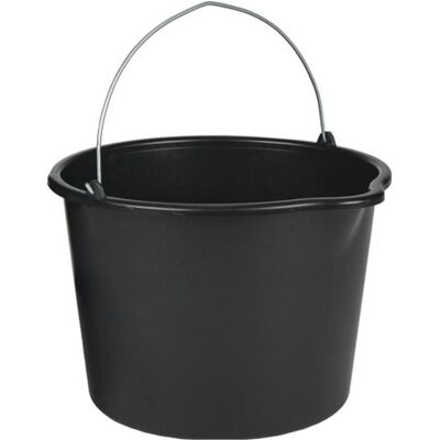 HP Autozubehör, Aufbewahrungsbox, Baueimer 20 l mit Tülle schwarz Polyethylen (38 cm, 20 l) HP Autozubehör, Aufbewahrungsbox, Baueimer 20 l mit Tülle schwarz Polyethylen (38 cm, 20 l)