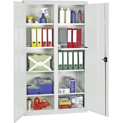 Stumpf, Werkstattschrank, Werkzeugschrank B1000xT500xH1800 mm RAL7035 8 Wannenböden (100 cm, 180 cm) Stumpf, Werkstattschrank, Werkzeugschrank B1000xT500xH1800 mm RAL7035 8 Wannenböden (100 cm, 180 cm)