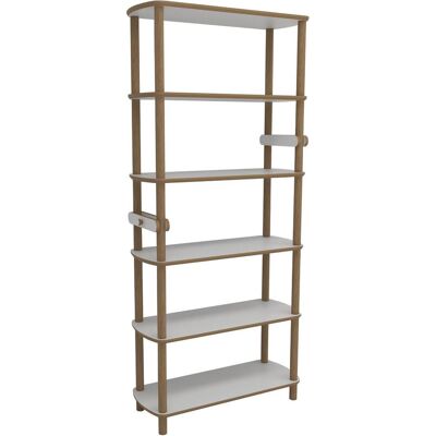 Hanah Home, Regal, Rosa Bookshelf V3 (80 x 30 x 174 cm) Hanah Home, Regal, Rosa Bookshelf V3 (80 x 30 x 174 cm)