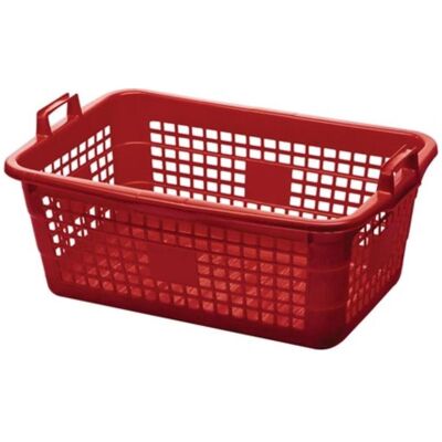 Lockweiler, Aufbewahrungskorb, Korb L620xB425xH250mm 45 l Polyethylen rot (42.50 cm) Lockweiler, Aufbewahrungskorb, Korb L620xB425xH250mm 45 l Polyethylen rot (42.50 cm)