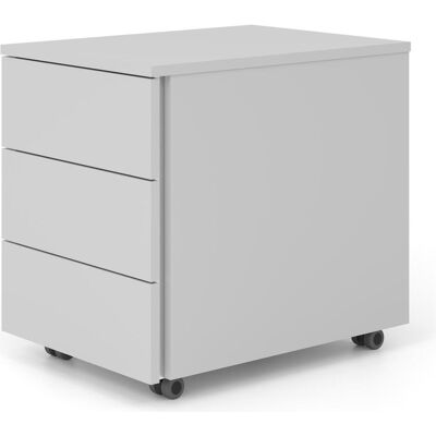 Base Lite Rollcontainer - 3 Schubladen - FSC-zertifiziert - Lichtgrau - Bürolager Base Lite Rollcontainer - 3 Schubladen - FSC-zertifiziert - Lichtgrau - Bürolager