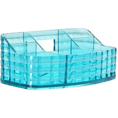 Aqualine Türkis Badezimmer Organizer - Badezimmer Organizer Aqualine Türkis Badezimmer Organizer - Badezimmer Organizer