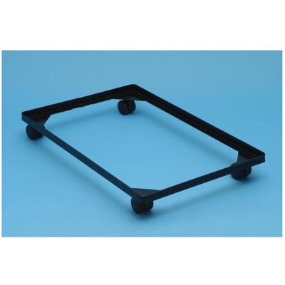 Really Useful Box, Aufbewahrungsbox, accessoire onderstel met wieltjes (diameter: 45 mm) uit zwarte PVC (84) Really Useful Box, Aufbewahrungsbox, accessoire onderstel met wieltjes (diameter: 45 mm) uit zwarte PVC (84)