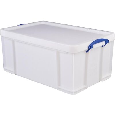 Really Useful Box, Aufbewahrungsbox, Aufbewahrungsbox 71 x 31 x 44 cm (B x H x T) DIN A4 64l Polypropylen weiss (44 cm, 64 l) Really Useful Box, Aufbewahrungsbox, Aufbewahrungsbox 71 x 31 x 44 cm (B x H x T) DIN A4 64l Polypropylen weiss (44 cm, 64 l)