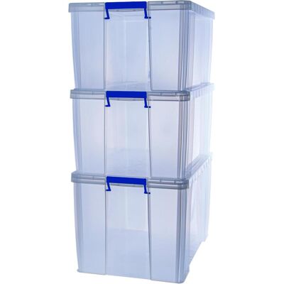 Fellowes Aufbewahrungsbox, ProStore (85 l, 3x) Fellowes Aufbewahrungsbox, ProStore (85 l, 3x)