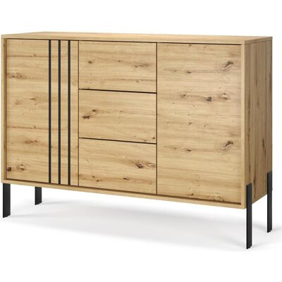 ADRK Furniture, Kommode + Sideboard, Nexo Kommode (120 x 40 x 87 cm) ADRK Furniture, Kommode + Sideboard, Nexo Kommode (120 x 40 x 87 cm)