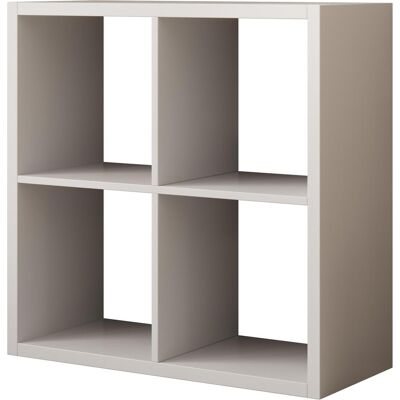 ADRK Furniture, Regal, Bücherregal Cleo III (77 x 33 x 77 cm) ADRK Furniture, Regal, Bücherregal Cleo III (77 x 33 x 77 cm)