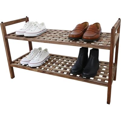 Relaxdays, Schuhschrank, Schuhregal Akazie (69 x 26 x 41 cm) Relaxdays, Schuhschrank, Schuhregal Akazie (69 x 26 x 41 cm)