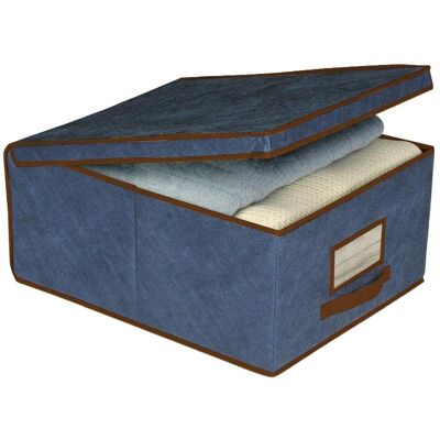 Lumarko, Aufbewahrungsbox, Basket Blue M 48x36x19cm (36 cm) Lumarko, Aufbewahrungsbox, Basket Blue M 48x36x19cm (36 cm)