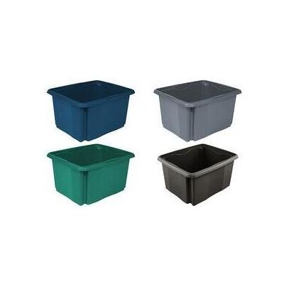 keeeper, Aufbewahrungsbox, Aufbewahrungsbox emil eco, 24 Liter, graphite Dreh-/Stapelbox, Material: PP/Regranulat (24 l) keeeper, Aufbewahrungsbox, Aufbewahrungsbox emil eco, 24 Liter, graphite Dreh-/Stapelbox, Material: PP/Regranulat (24 l)