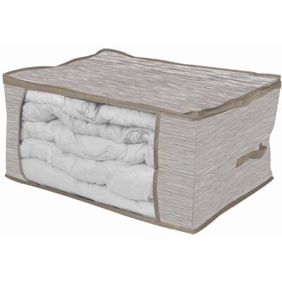Domoletti, Aufbewahrungsbox, Storage box, beige, 60 x 45 x 30 cm (45 cm) Domoletti, Aufbewahrungsbox, Storage box, beige, 60 x 45 x 30 cm (45 cm)