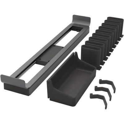 Peka Metall, Kleiderschrank Zubehör, Gürtel- und Krawattenauszug CONERO mit Schale Peka Metall, Kleiderschrank Zubehör, Gürtel- und Krawattenauszug CONERO mit Schale