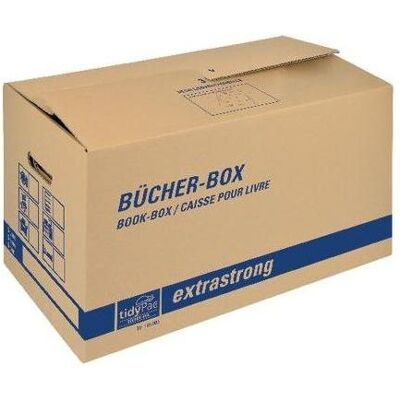 Dinkhauser Kartonagen, Aufbewahrungsbox, 5 tidyPac Umzugskartons Bücher-Box (30 cm, 5x) Dinkhauser Kartonagen, Aufbewahrungsbox, 5 tidyPac Umzugskartons Bücher-Box (30 cm, 5x)