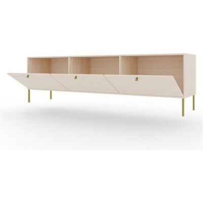 ADRK Furniture, TV Möbel, Tili 3D TV-Schrank (180 x 40.80 x 50 cm) ADRK Furniture, TV Möbel, Tili 3D TV-Schrank (180 x 40.80 x 50 cm)