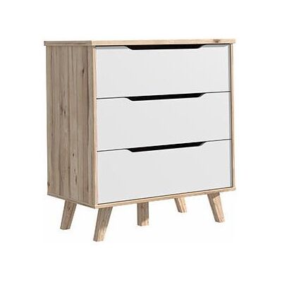 Bigbuy Vankka Holz Braun Eiche Kommode - Schubladenschrank Bigbuy Vankka Holz Braun Eiche Kommode - Schubladenschrank