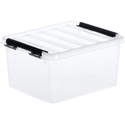 Ebnat, Aufbewahrungsbox, Tragbox mit Deckel (17 cm, 2 l) Ebnat, Aufbewahrungsbox, Tragbox mit Deckel (17 cm, 2 l)