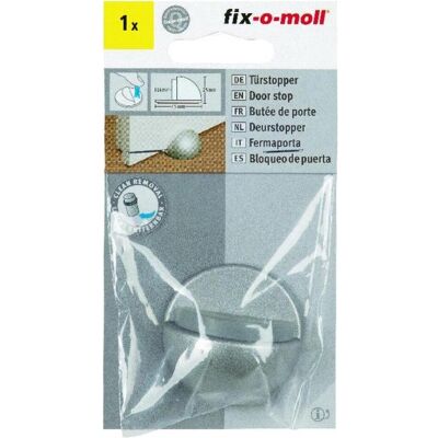 Fix-o-moll Türstopper Metall - Ø45xH 25 - Satiniert Fix-o-moll Türstopper Metall - Ø45xH 25 - Satiniert
