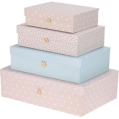 Home&Styling, Aufbewahrungsbox, Geschenk- und Aufbewahrungsboxen (30 cm, 4x) Home&Styling, Aufbewahrungsbox, Geschenk- und Aufbewahrungsboxen (30 cm, 4x)