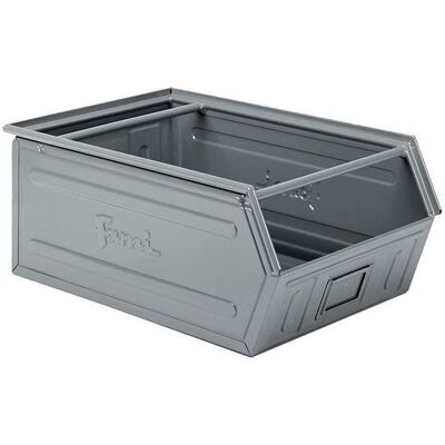 Fami Stahlbehälter - 88L, Grau, 450x700x300mm - Lagerbehälter Fami Stahlbehälter - 88L, Grau, 450x700x300mm - Lagerbehälter