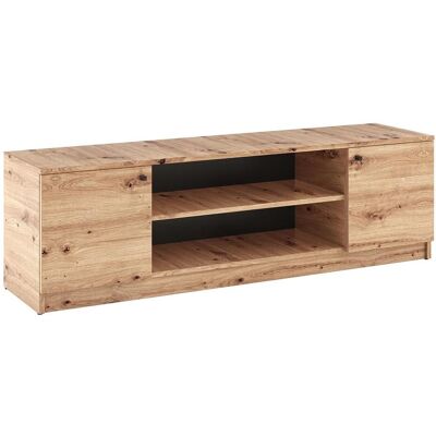ADRK Furniture, TV Möbel, RTV-Schrank Evi I (160 x 40 x 48.50 cm) ADRK Furniture, TV Möbel, RTV-Schrank Evi I (160 x 40 x 48.50 cm)
