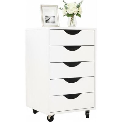 Relaxdays, Rollcontainer, Rollcontainer (40 x 40 x 66.50 cm) Relaxdays, Rollcontainer, Rollcontainer (40 x 40 x 66.50 cm)