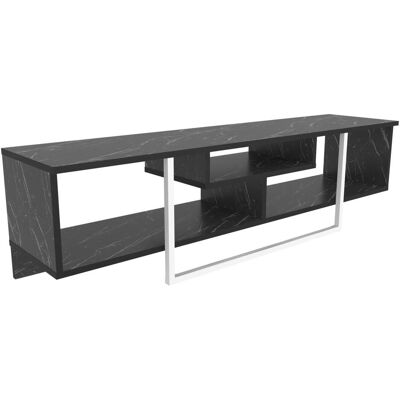 Kalune Design Francisco TV Möbel - Schwarz & Weiß - 150cm Kalune Design Francisco TV Möbel - Schwarz & Weiß - 150cm