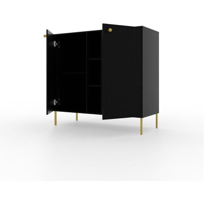 ADRK Furniture, Kommode + Sideboard, Tili 2D 3P Kommode (100.50 x 40.80 x 95 cm) ADRK Furniture, Kommode + Sideboard, Tili 2D 3P Kommode (100.50 x 40.80 x 95 cm)