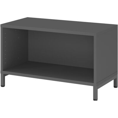 Hammerbacher, Regal, Regal, 1OH, Sockel, graphit (80 x 40 x 47.60 cm) Hammerbacher, Regal, Regal, 1OH, Sockel, graphit (80 x 40 x 47.60 cm)