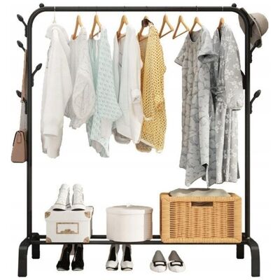 Lean Toys, Schuhschrank, Freistehendes Kleider- und Schuhregal Lean Toys, Schuhschrank, Freistehendes Kleider- und Schuhregal