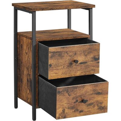 Vasagle, Nachttisch, Havanna (38 x 28 x 60 cm) Vasagle, Nachttisch, Havanna (38 x 28 x 60 cm)