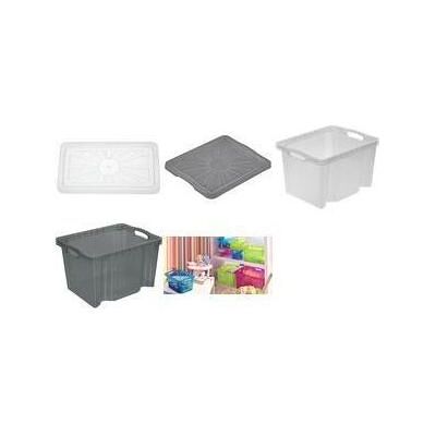 keeeper, Aufbewahrungsbox, Deckel "franziska" fr Multi-Box M, crystal-grey (35 cm) keeeper, Aufbewahrungsbox, Deckel "franziska" fr Multi-Box M, crystal-grey (35 cm)