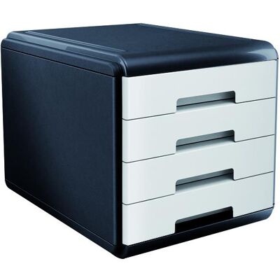 Arda, Dokumentenablage, Organizer MyDesk grauweiss 4 Schubladen (18P4PB) (A4) Arda, Dokumentenablage, Organizer MyDesk grauweiss 4 Schubladen (18P4PB) (A4)