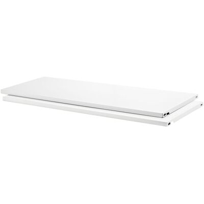 Dolle, Regal, Stahlfachboden B 800 x T 300 mm wei, 2 Stck (80 x 30 x 2 cm) Dolle, Regal, Stahlfachboden B 800 x T 300 mm wei, 2 Stck (80 x 30 x 2 cm)