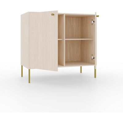 ADRK Furniture, Kommode + Sideboard, Tili 2D Kommode (83.50 x 40.80 x 73.90 cm) ADRK Furniture, Kommode + Sideboard, Tili 2D Kommode (83.50 x 40.80 x 73.90 cm)