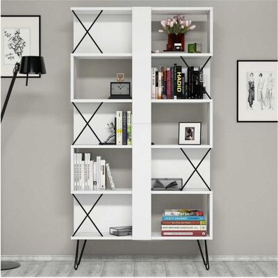 Hanah Home, Regal, Marisol (22 x 90 x 167 cm) Hanah Home, Regal, Marisol (22 x 90 x 167 cm)